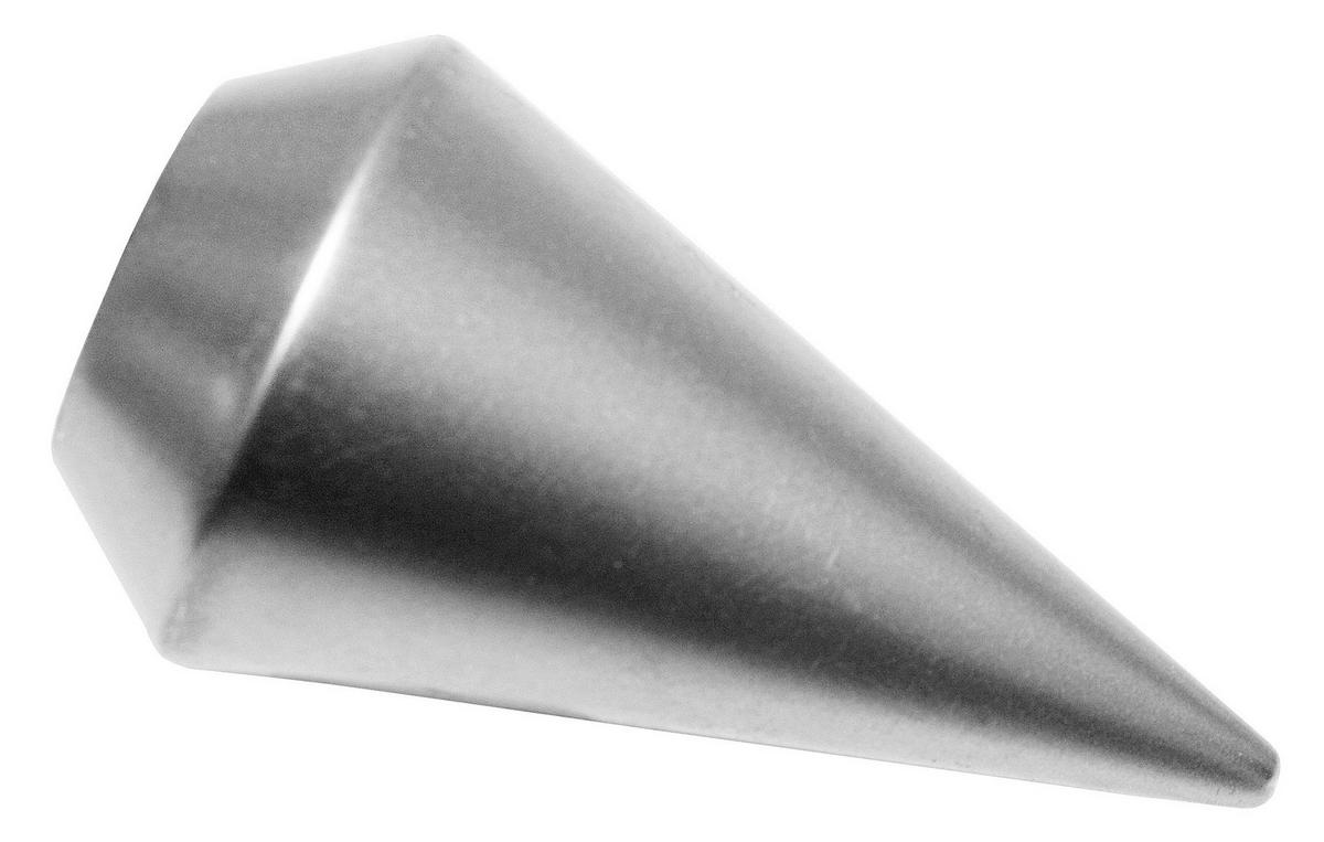 Boviva Endknopf Spitze Spitze - silber (2,00cm) - Boviva