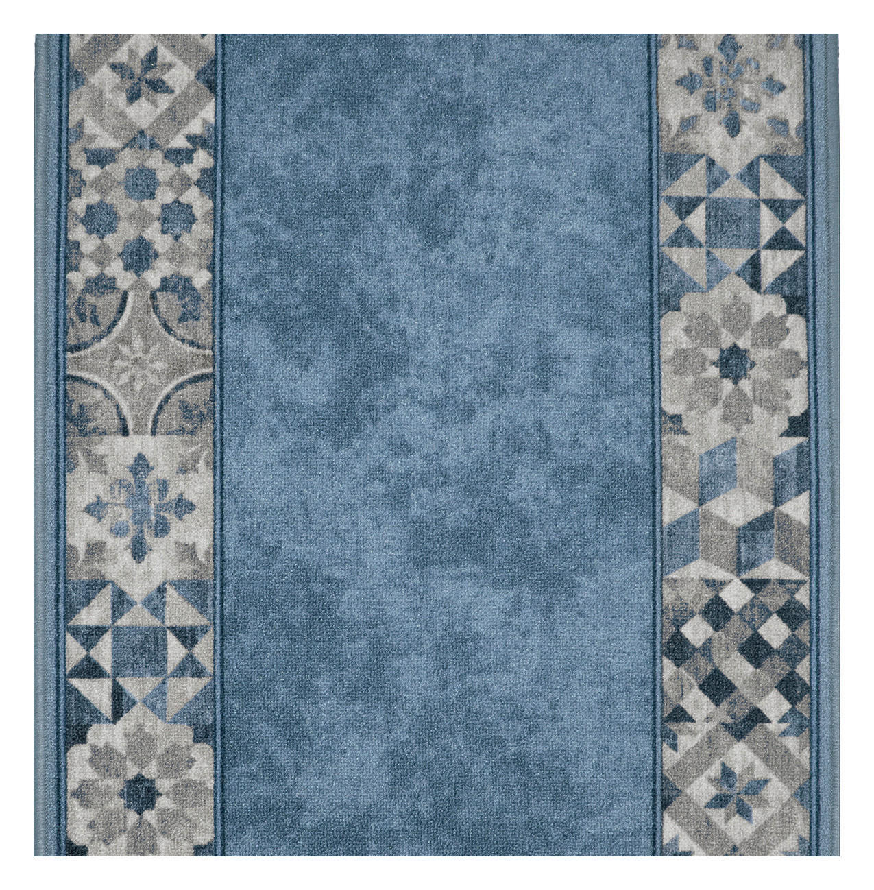 Läufer Murcia blau B: ca. 100 cm pro Meter Murcia - blau (100,00cm)