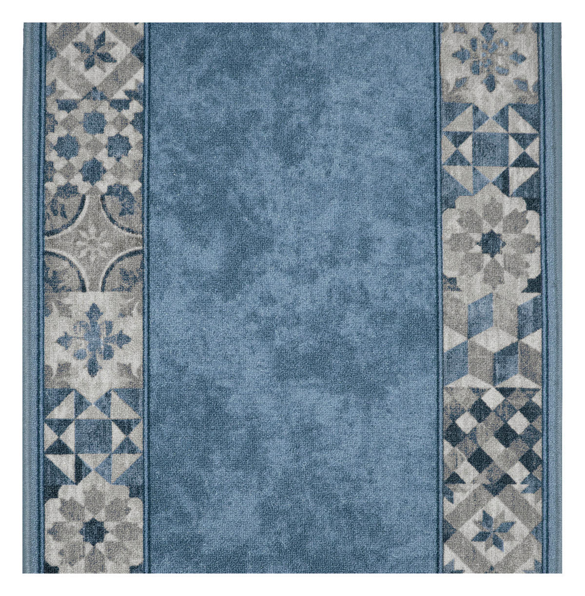 Läufer Murcia blau B: ca. 100 cm pro Meter Murcia - blau (100,00cm)
