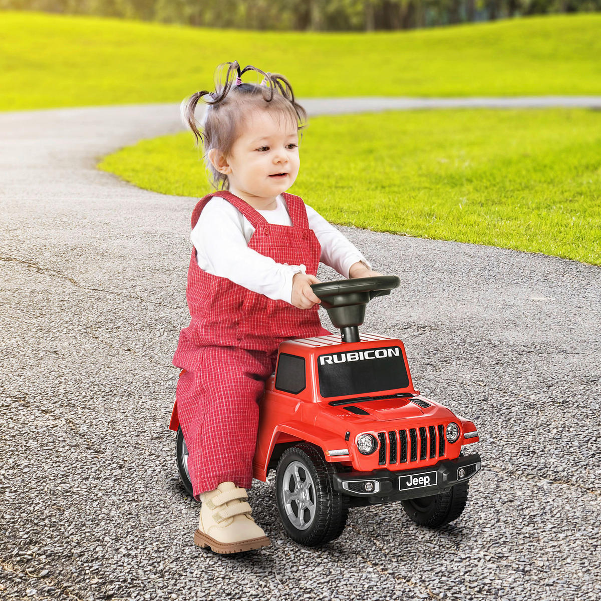 AIYAPLAY Kinder-Rutschauto rot B/H/L: ca. 29x42x63,5 cm Rutschauto - rot (63,50/29,00/42,00cm) - AIYAPLAY