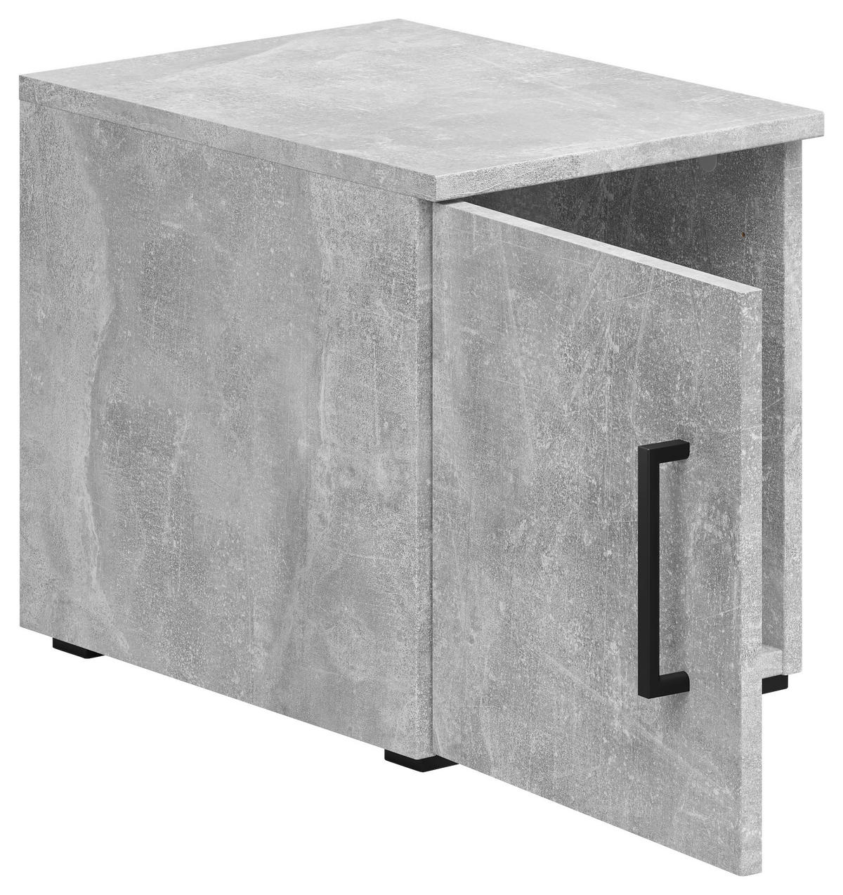 Aufsatz Multi-Stauraum Typ 2 Beton Optik B/H/T: ca. 30x35x40 cm Multi-Stauraum Typ 2 - Beton (30,00/35,00/40,00cm)