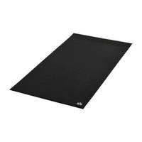 HOMCOM Fitnessmatte schwarz PVC B/H/L: ca. 90x6x180 cm Fitnessmatte - schwarz (180,00/90,00/6,00cm) - HOMCOM