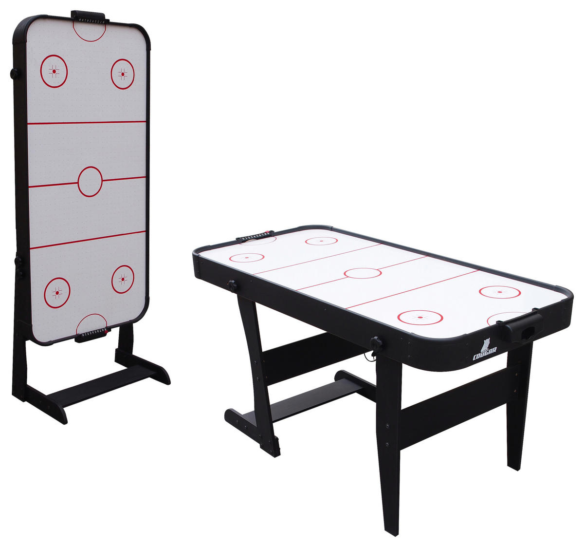 Cougar Airhockeytisch Icing B/H/L: ca. 73x79x152 cm Icing - weiß/schwarz (152,00/73,00/79,00cm) - Cougar