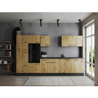 Küchenblock Oliver B/H/T: ca. 340x205x60 cm Oliver - granit/grau (340,00/205,00/60,00cm) - Respekta