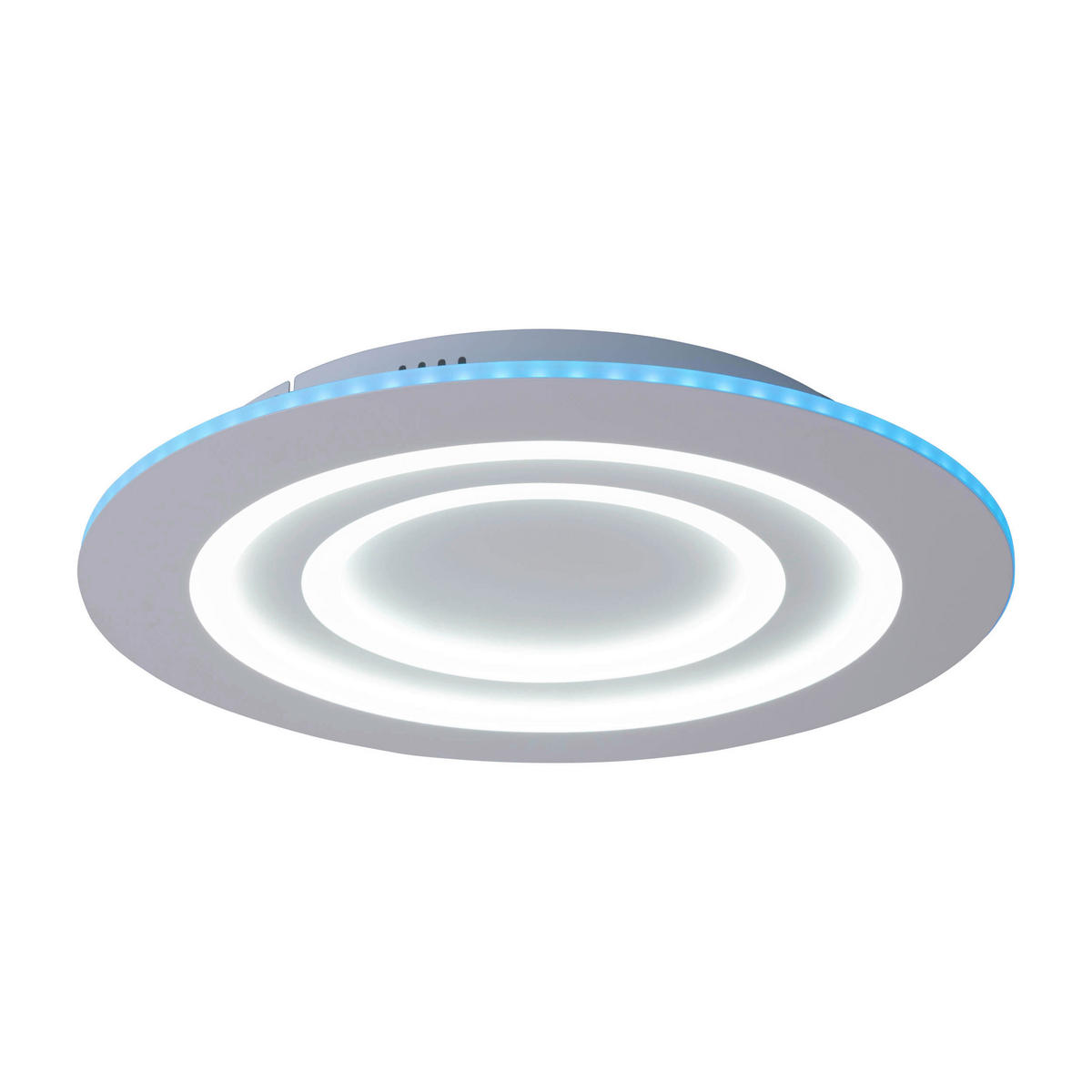 Näve Leuchten LED-Deckenleuchte weiß Metall Kunststoff B/H/T/D: ca. 50x6x50x50 cm MIREL - weiß (50,00/6,00/50,00cm) - Näve Leuchten