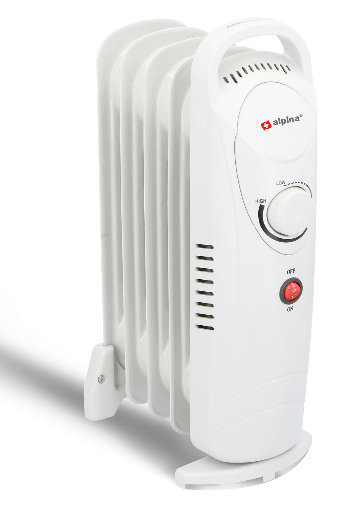 Ölradiator weiß Metall B/H/T: ca. 23x38x13,5 cm ca. 650 W Ölradiator - weiß (23,00/38,00/13,50cm)