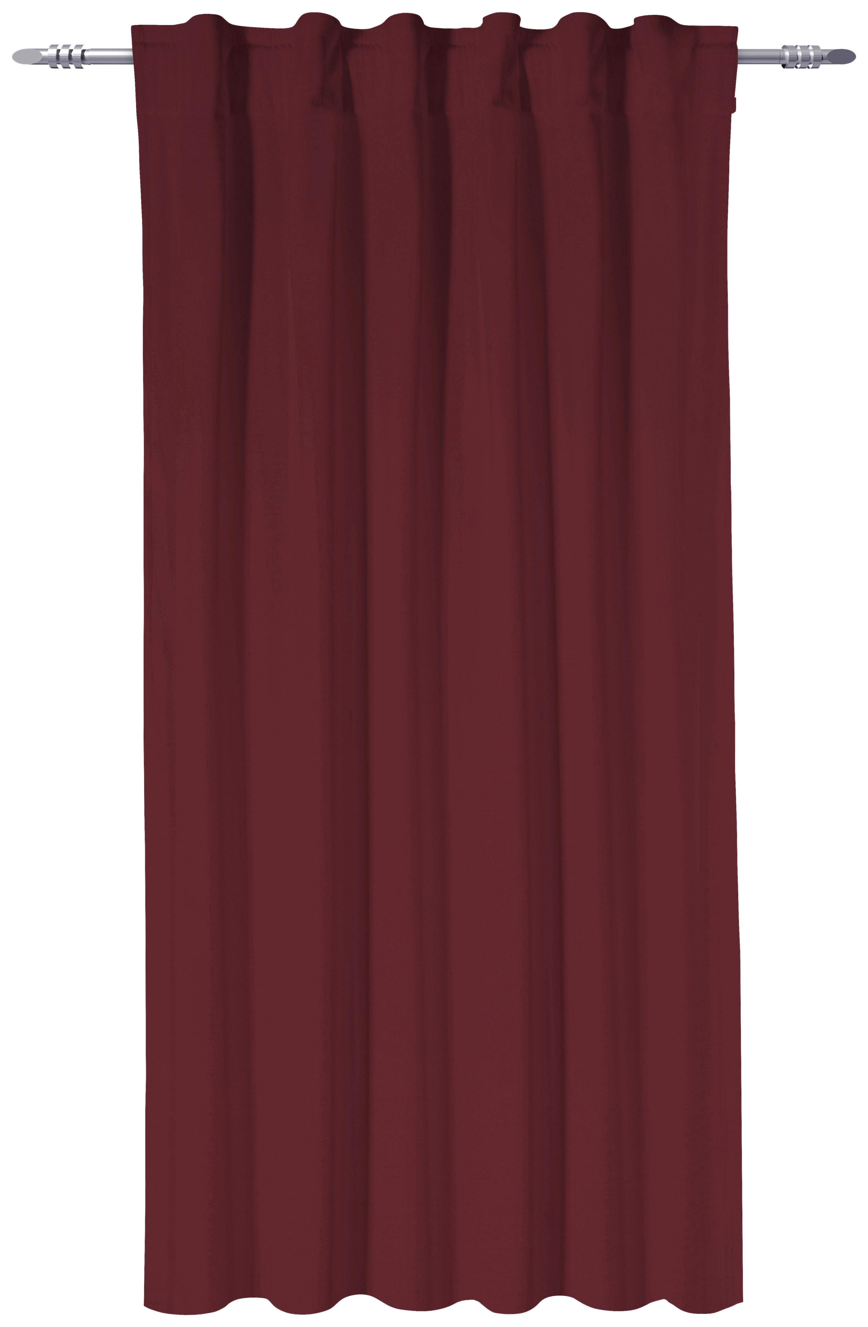 Thumbnail - Thermovorhang Kiruna weinrot B/L: ca. 140x175 cm