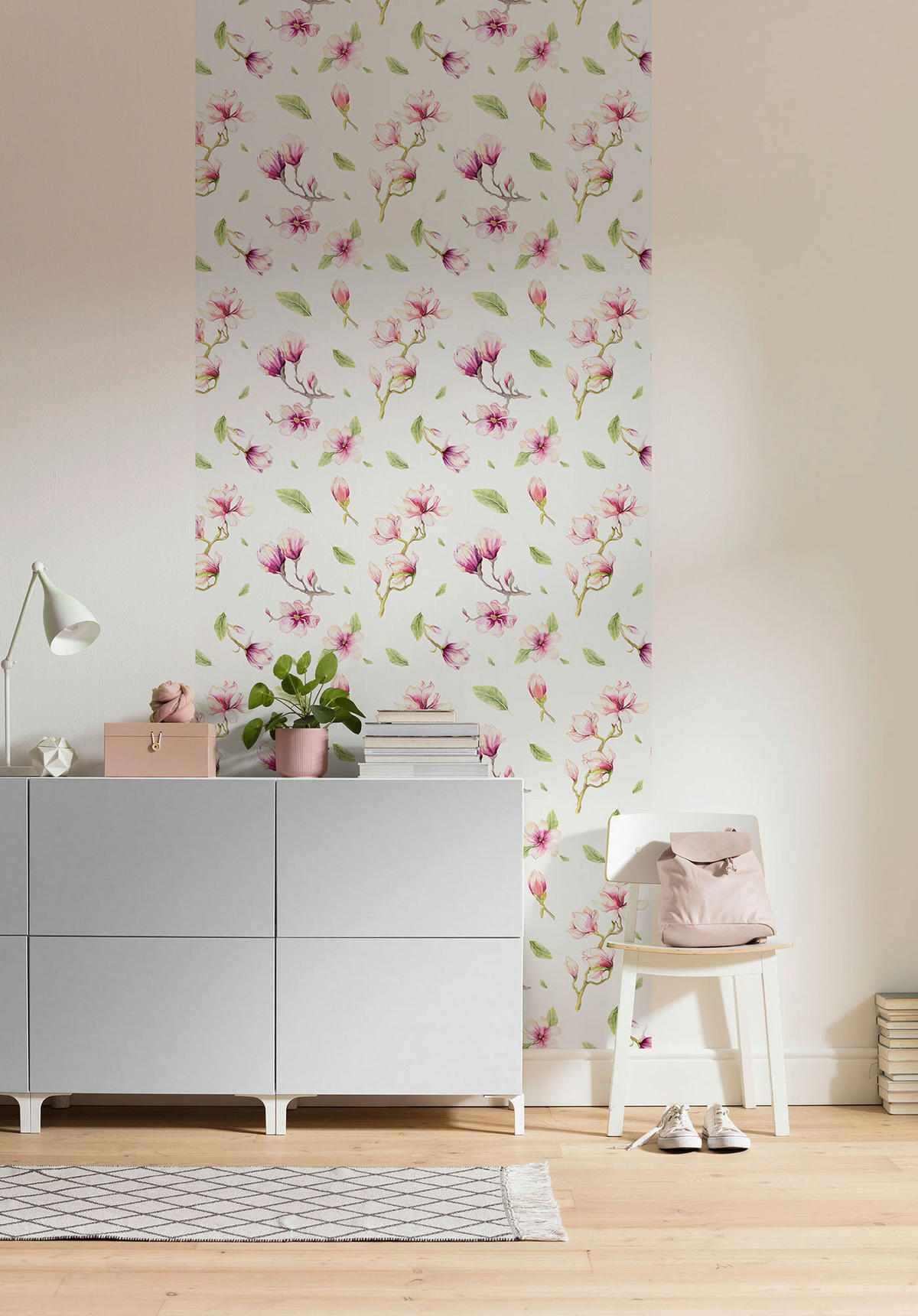 Komar Fototapete Magnolia Rapport Panel B/L: ca. 100x250 cm Magnolia Rapport Panel - (100,00/250,00cm) - Komar