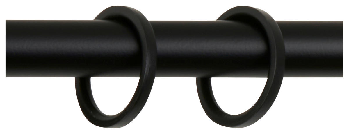Stilgarnituren rillcube schwarz Metall ausziehbar von ca. 210 bis 400 cm 1.0 Läufe rillcube - schwarz - ondeco