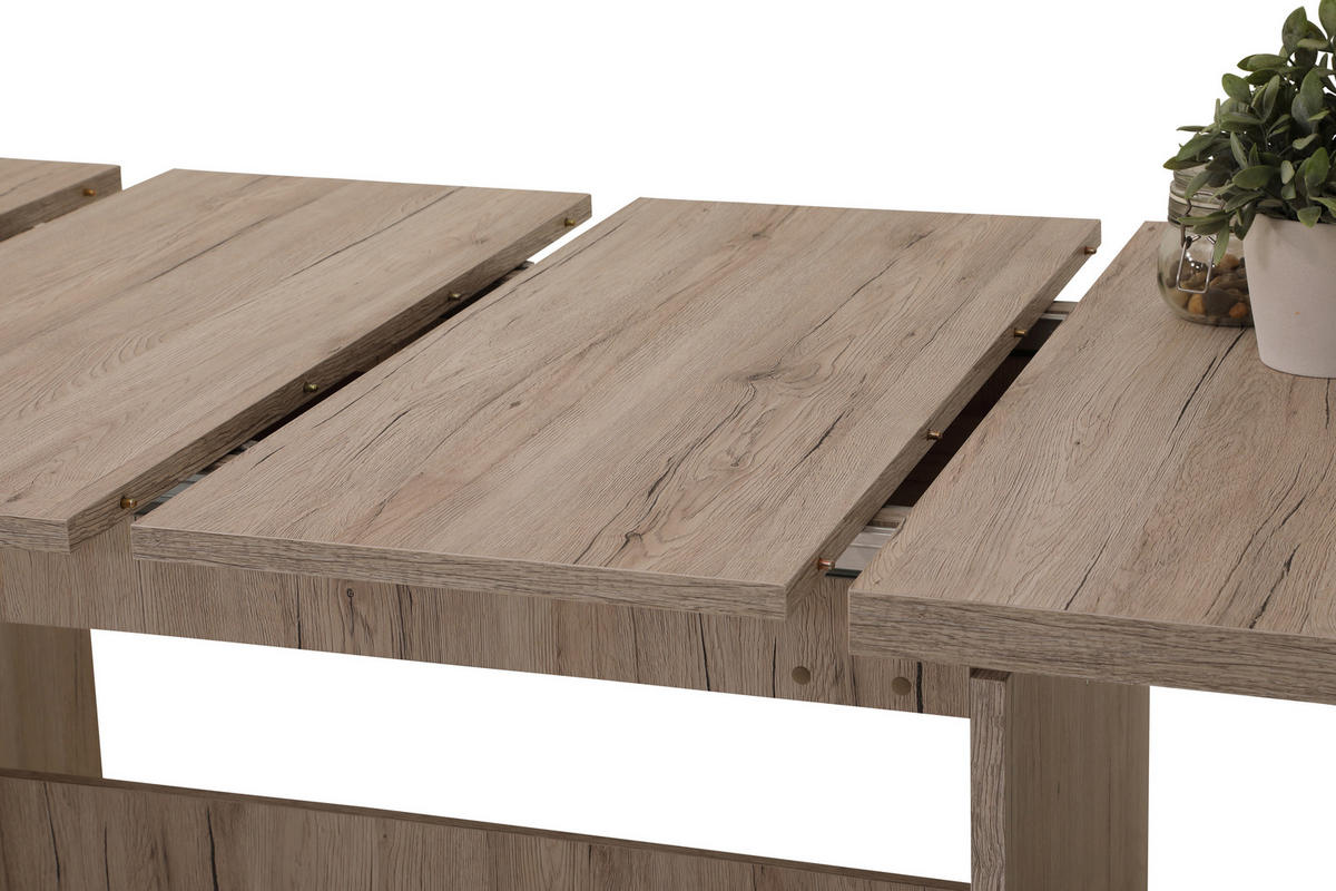 Esstisch LIA II Eiche Sand Nachbildung B/H/T: ca. 160x76x90 cm LIA II - Eiche (160,00/76,00/90,00cm) - Hela