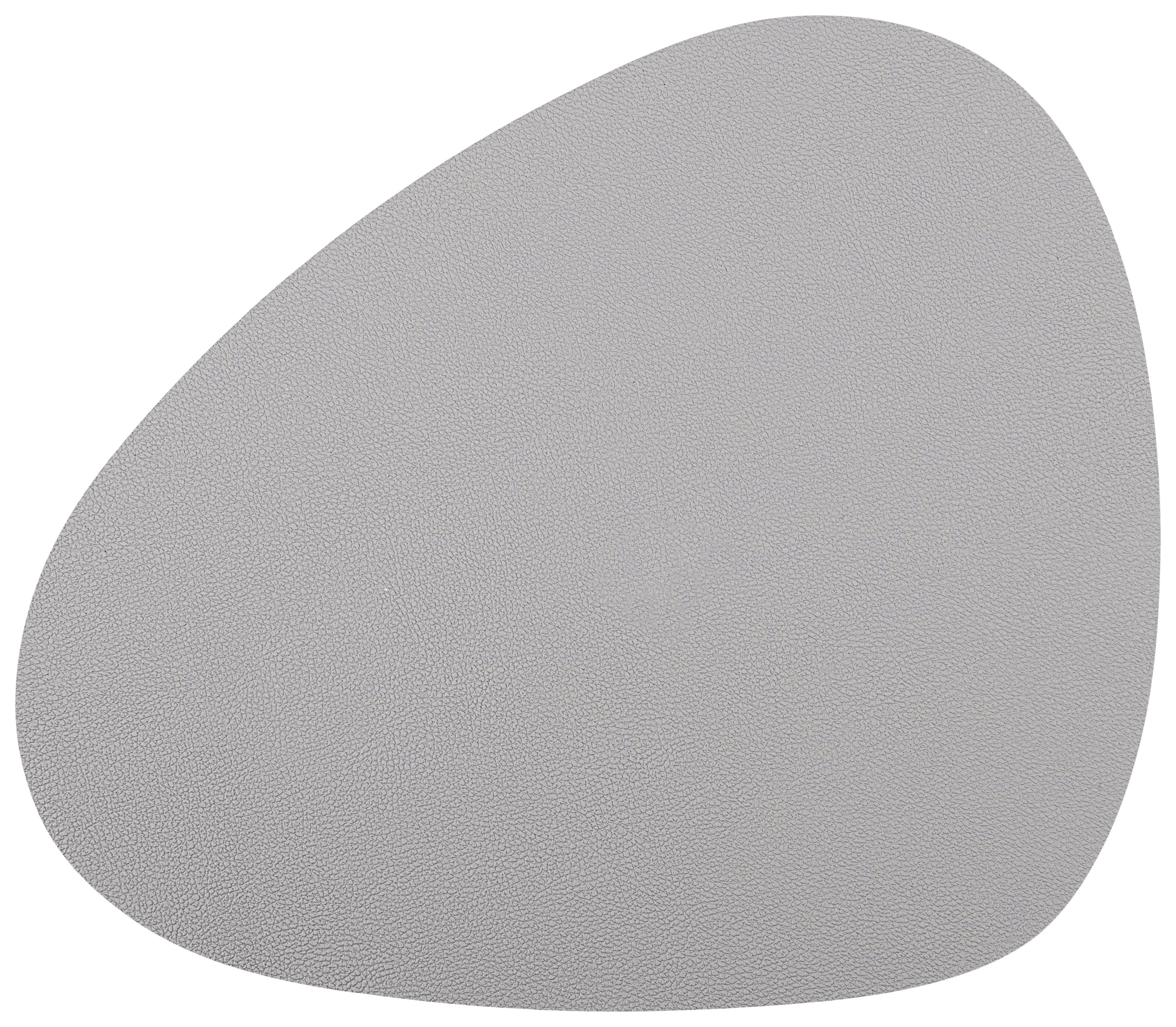 Platzset grau PVC B/L: ca. 45x36 cm Platzmatte - schwarz/grau (45,00/36,00cm)