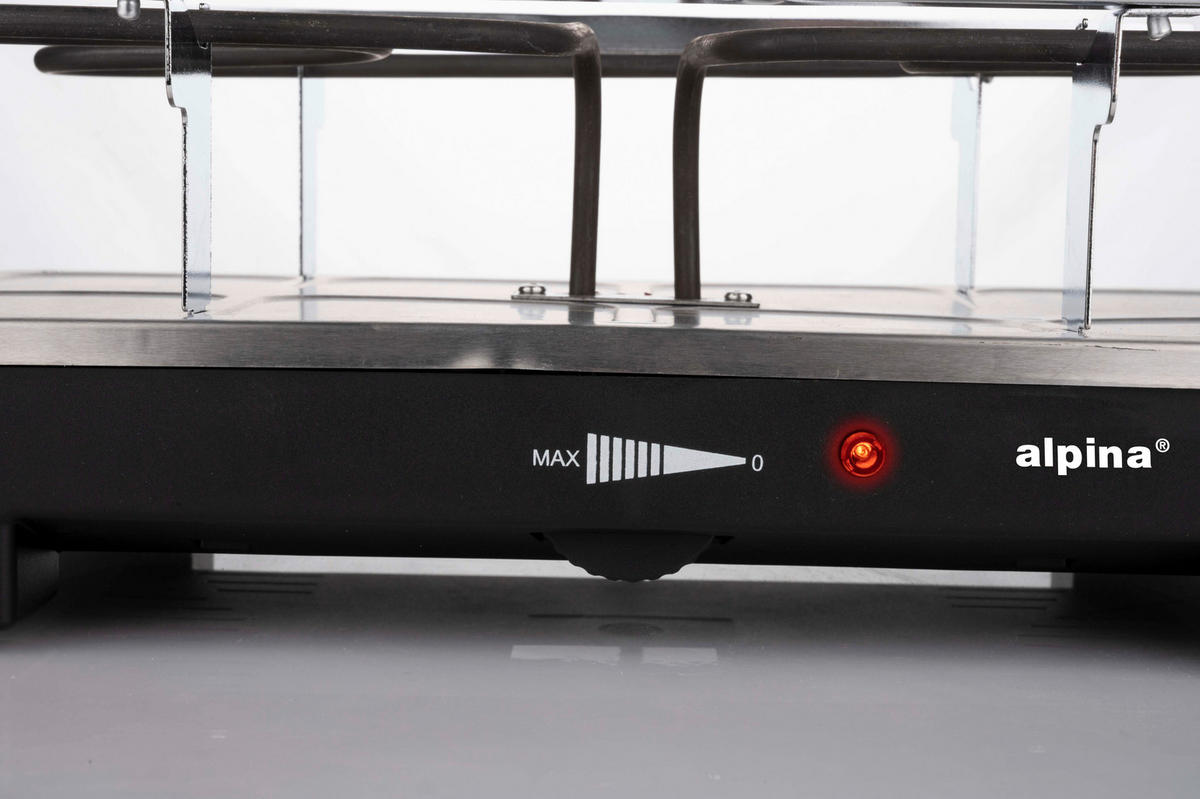 Raclette-Grill Raclettegrill - schwarz (40,30/19,20/26,70cm)