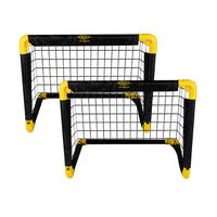 Fußballtor gelb B/H/T: ca. 50x44x44 cm Fußballtor_2erSet 50x44x44cm - gelb/schwarz (50,00/44,00/44,00cm)