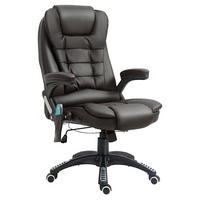 Chefsessel A2-0056 braun PVC Kunstleder A2-0056 - braun (62,00/111,00/68,00cm) - HOMCOM