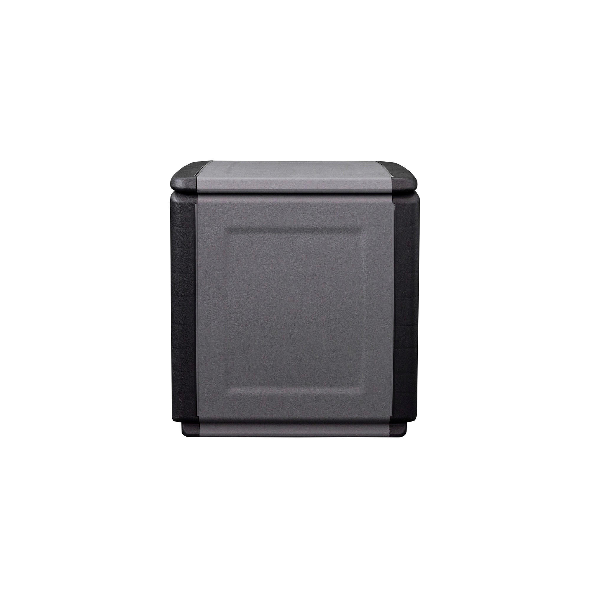 Artplast Multibox Cubo dunkelgrau B/H/L: ca. 53x57x54 cm Cubo - schwarz/dunkelgrau (54,00/53,00/57,00cm) - ArtPlast