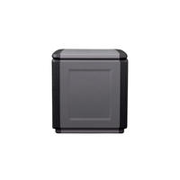 Artplast Multibox Cubo dunkelgrau B/H/L: ca. 53x57x54 cm Cubo - schwarz/dunkelgrau (54,00/53,00/57,00cm) - Artplast