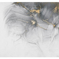 Komar Fototapete Ink Gold Fluid B/L: ca. 300x280 cm Ink Gold Fluid - (300,00/280,00cm) - Komar