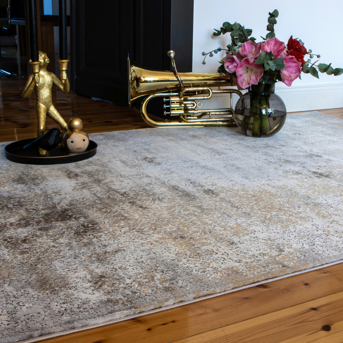 Obsession Teppich My Jewel of Obsession taupe B/L: ca. 160x230 cm My Jewel of Obsession - taupe (160,00/230,00cm) - Obsession