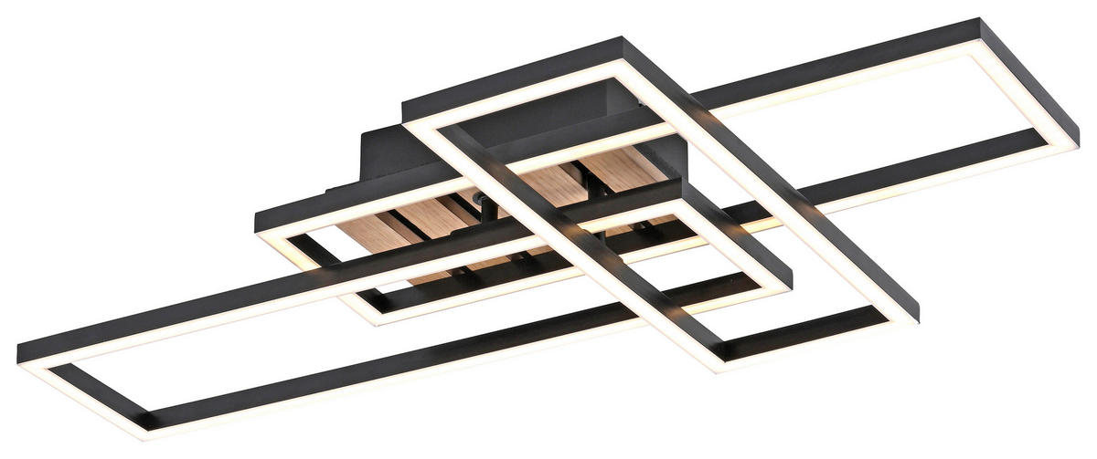 Just Light LED-Deckenleuchte B/H/L: ca. 35x11,5x65 cm LED-Deckenleuchte_Akustika - (65,00/35,00/11,50cm) - Just Light