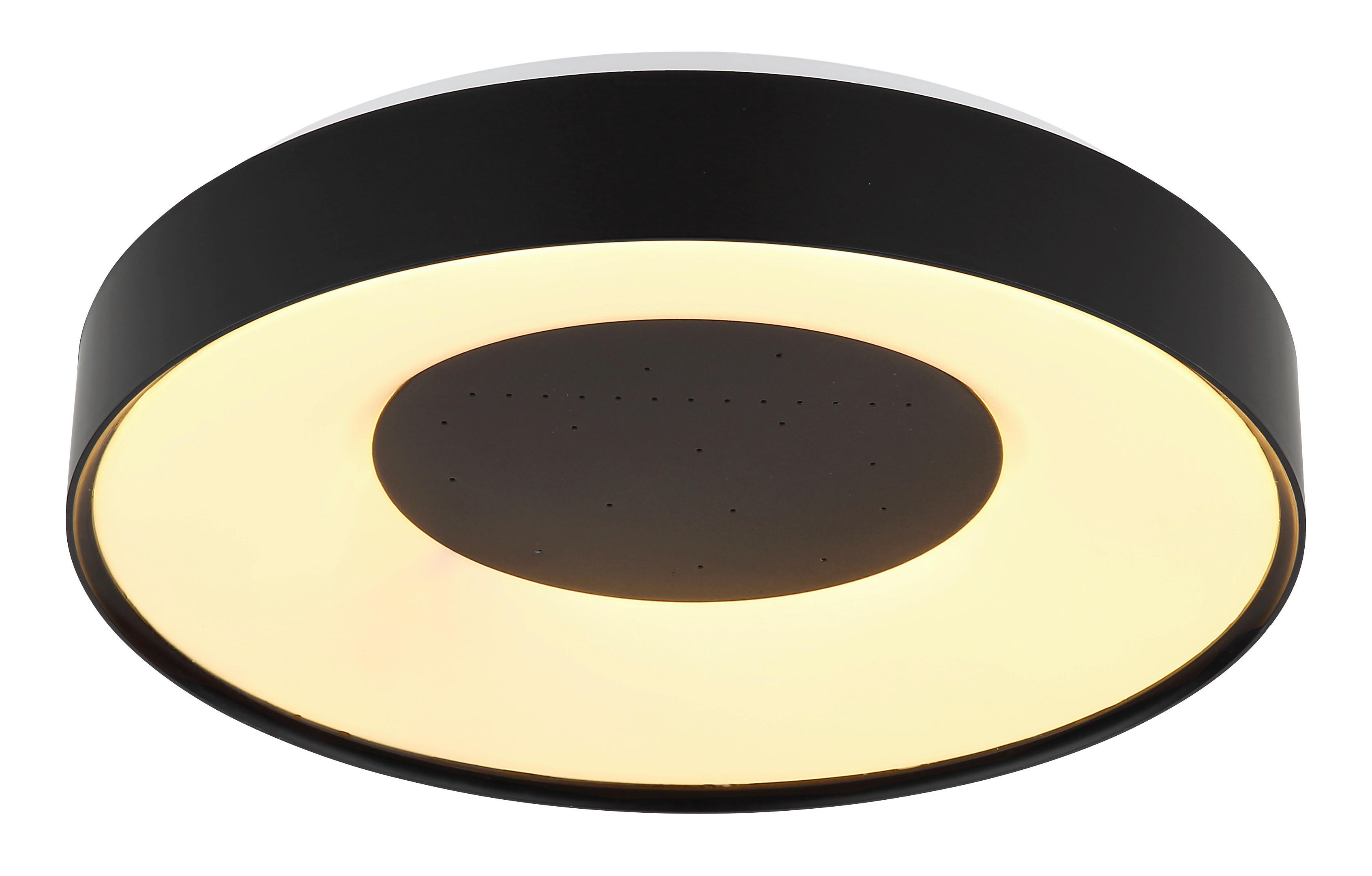 GLOBO Deckenventilator Deckenleuchte-Jolliana - weiß/schwarz (40,00/9,00/42,00cm) - GLOBO