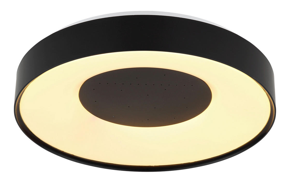 GLOBO Deckenventilator Deckenleuchte-Jolliana - weiß/schwarz (40,00/9,00/42,00cm) - GLOBO