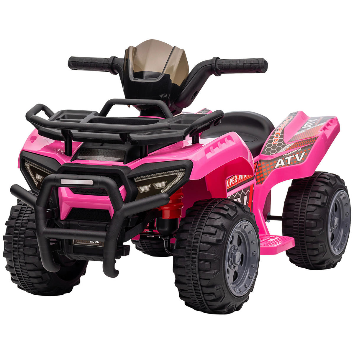 HOMCOM Kinderauto rosa B/H/L: ca. 42x70x45 cm Kinder-Elektrofahrzeug - rosa (45,00/42,00/70,00cm) - HOMCOM
