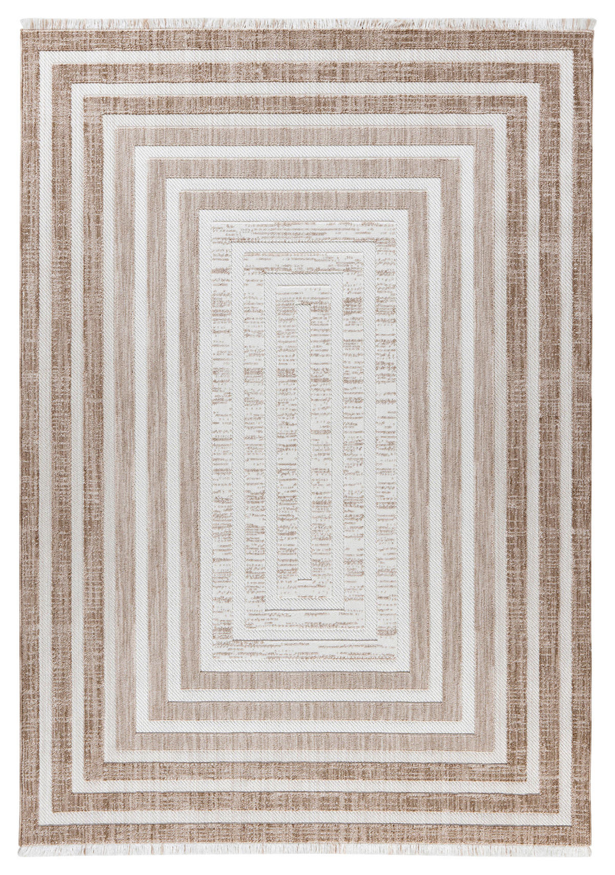 360Living Teppich Sarai braun B/L: ca. 80x150 cm Sarai - braun/beige (80,00/150,00cm) - 360Living