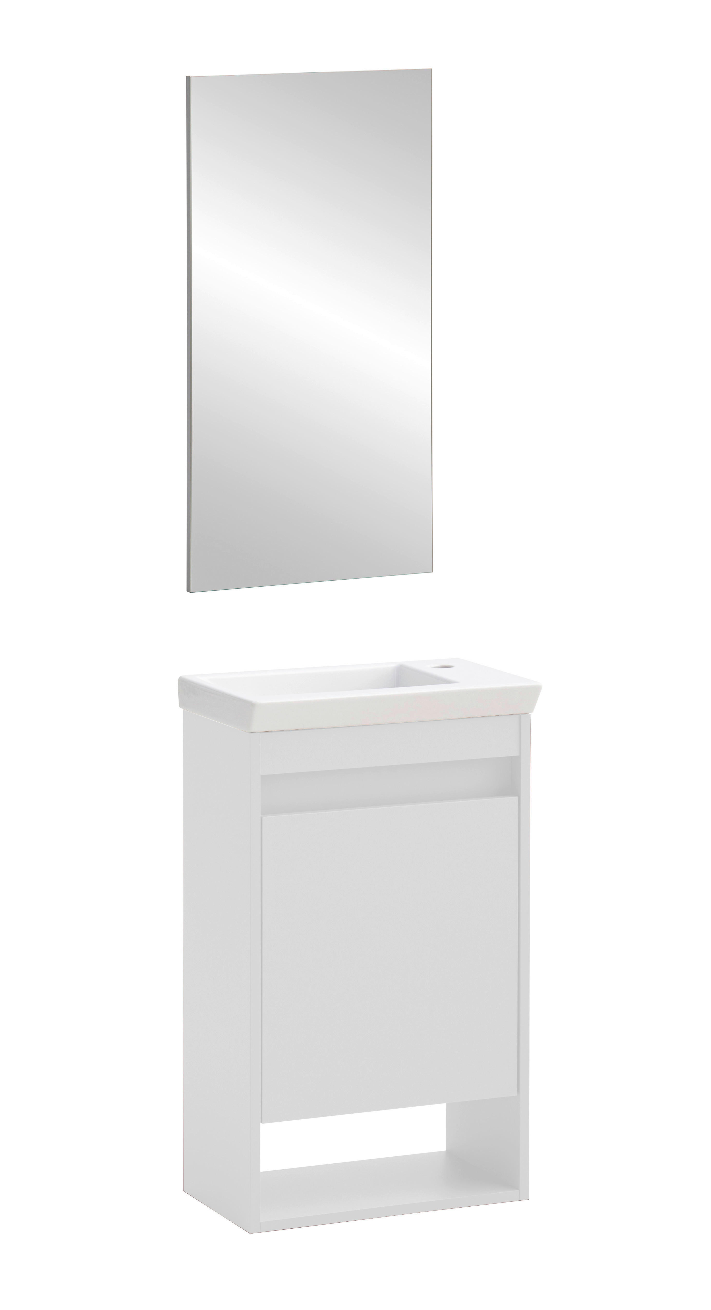 Badezimmer-Set Avio weiß Avio - weiß - Schildmeyer