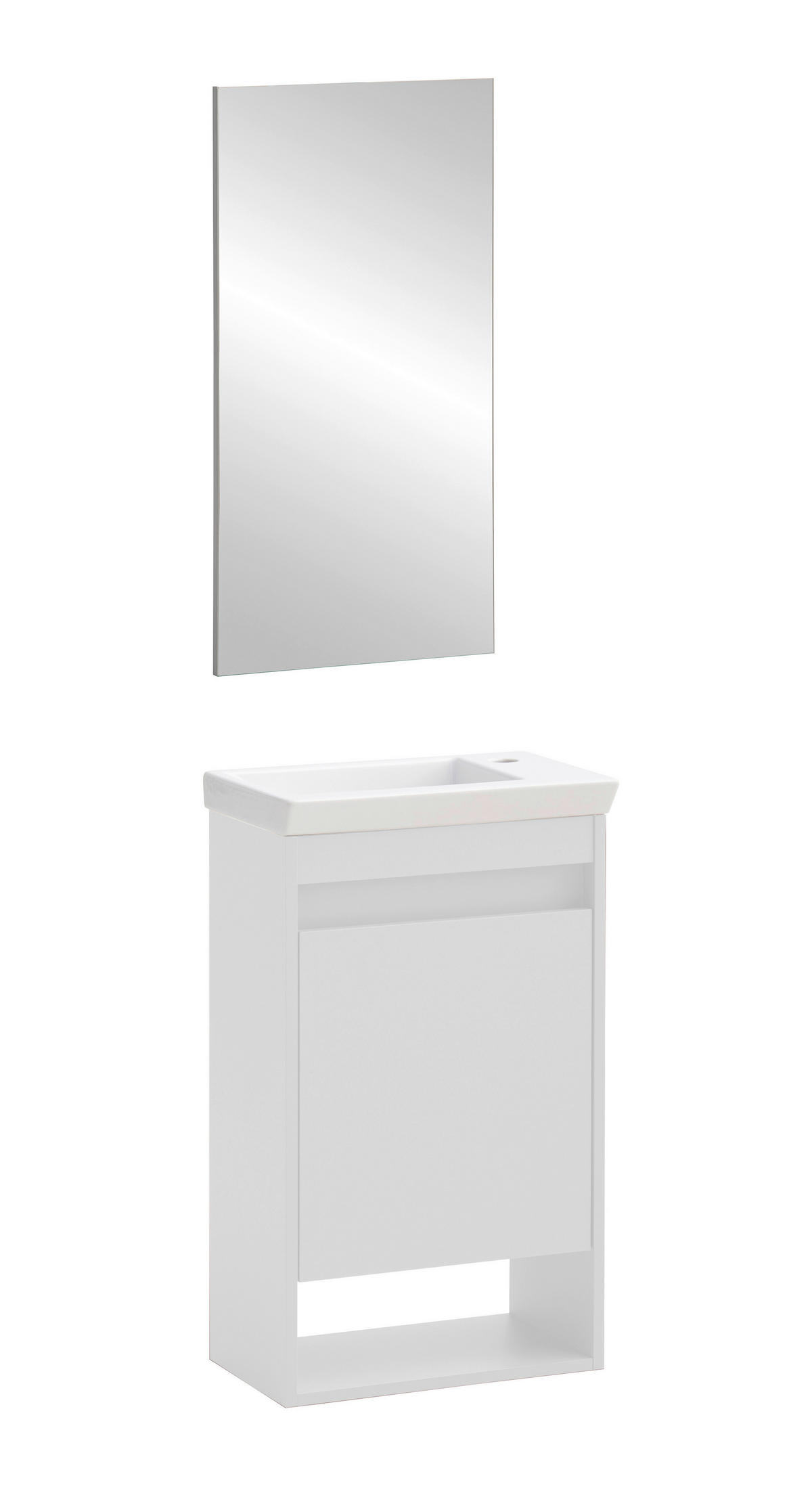 Badezimmer-Set Avio weiß Avio - weiß - Schildmeyer