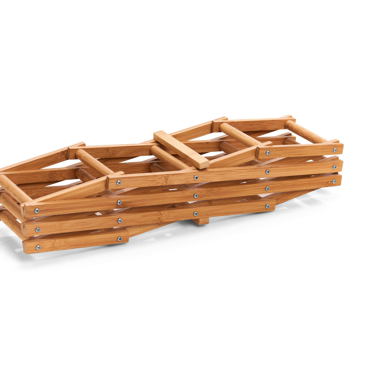 Zeller Weinregal für 10 Flaschen natur Bambus B/H/L: ca. 15x38x54 cm Weinregal_10_Flaschen - natur (54,00/15,00/38,00cm) - Zeller