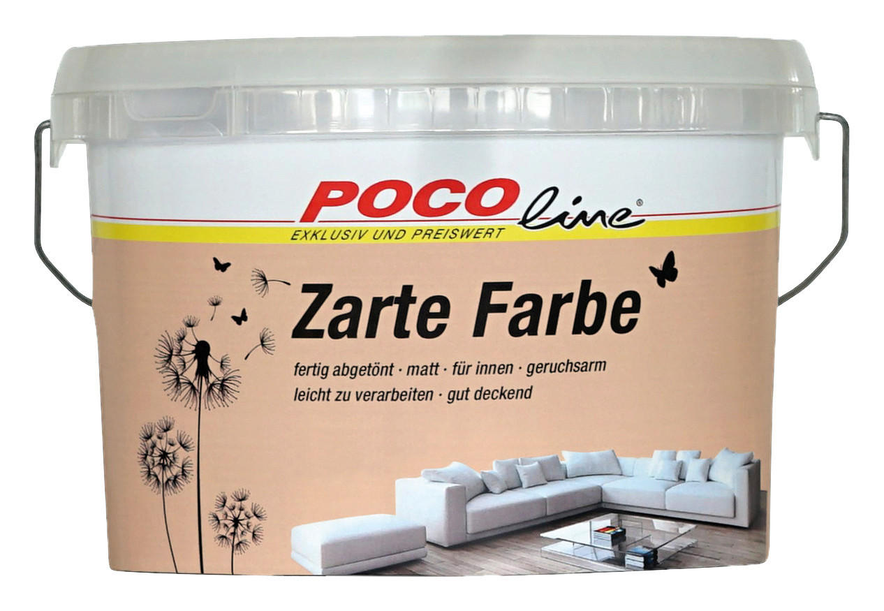 POCOline Raumfarbe Chai-Latte ca. 10 l Zarte Farben - Chai-Latte (10,00l)