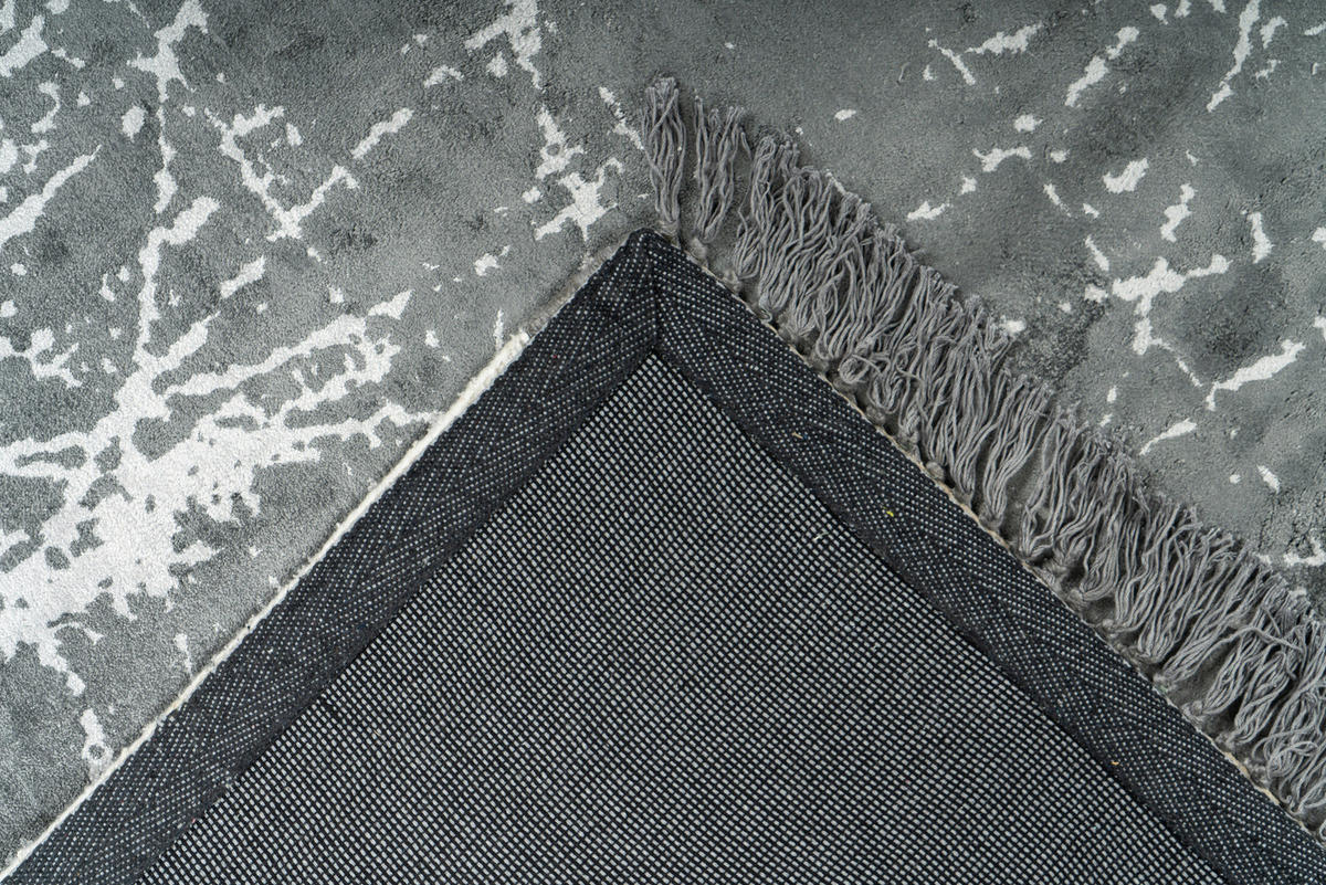 360Living Teppich Dolce Vita grau B/L: ca. 80x150 cm Dolce Vita - grau (80,00/150,00cm) - 360Living