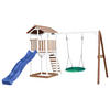 AXI Spielturm Beach Tower blau B/H/L: ca. 357x242x349 cm Beach Tower - blau/braun (349,00/357,00/242,00cm) - AXI