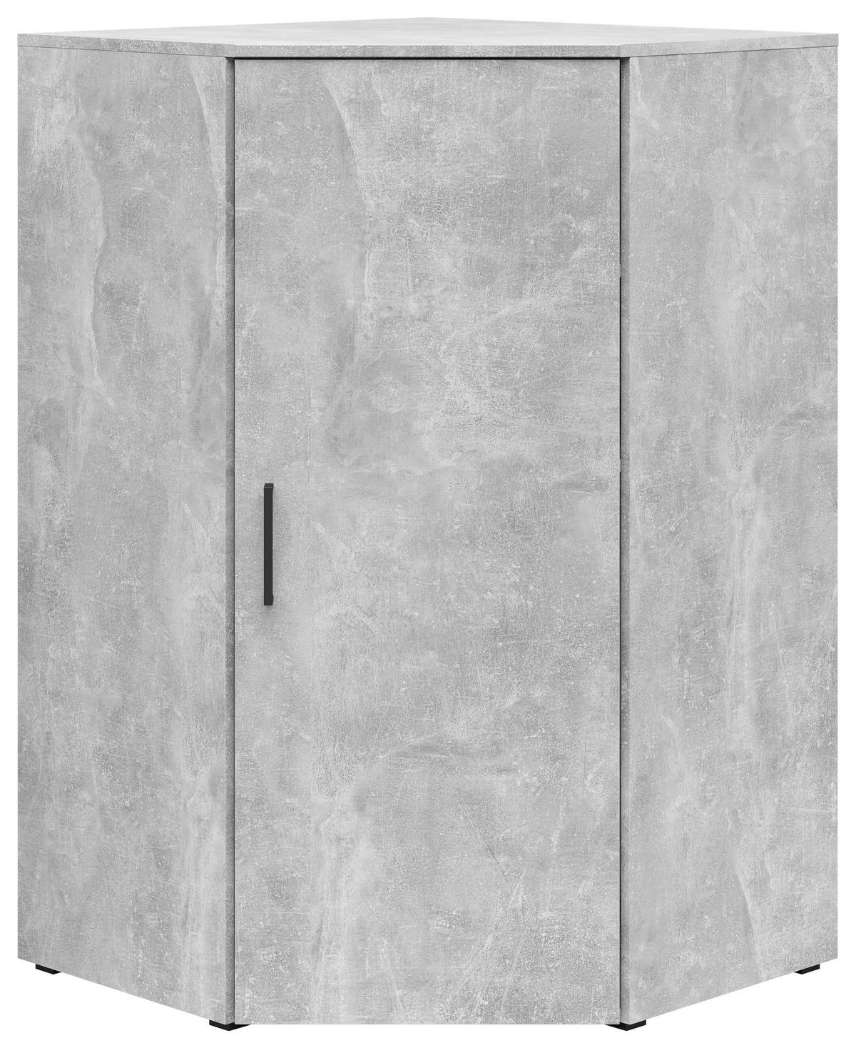 Schrank Multi-Stauraum Typ 42 Beton Optik B/H/T: ca. 101x115x79 cm Multi-Stauraum Typ 42 - Beton (101,00/115,00/79,00cm)
