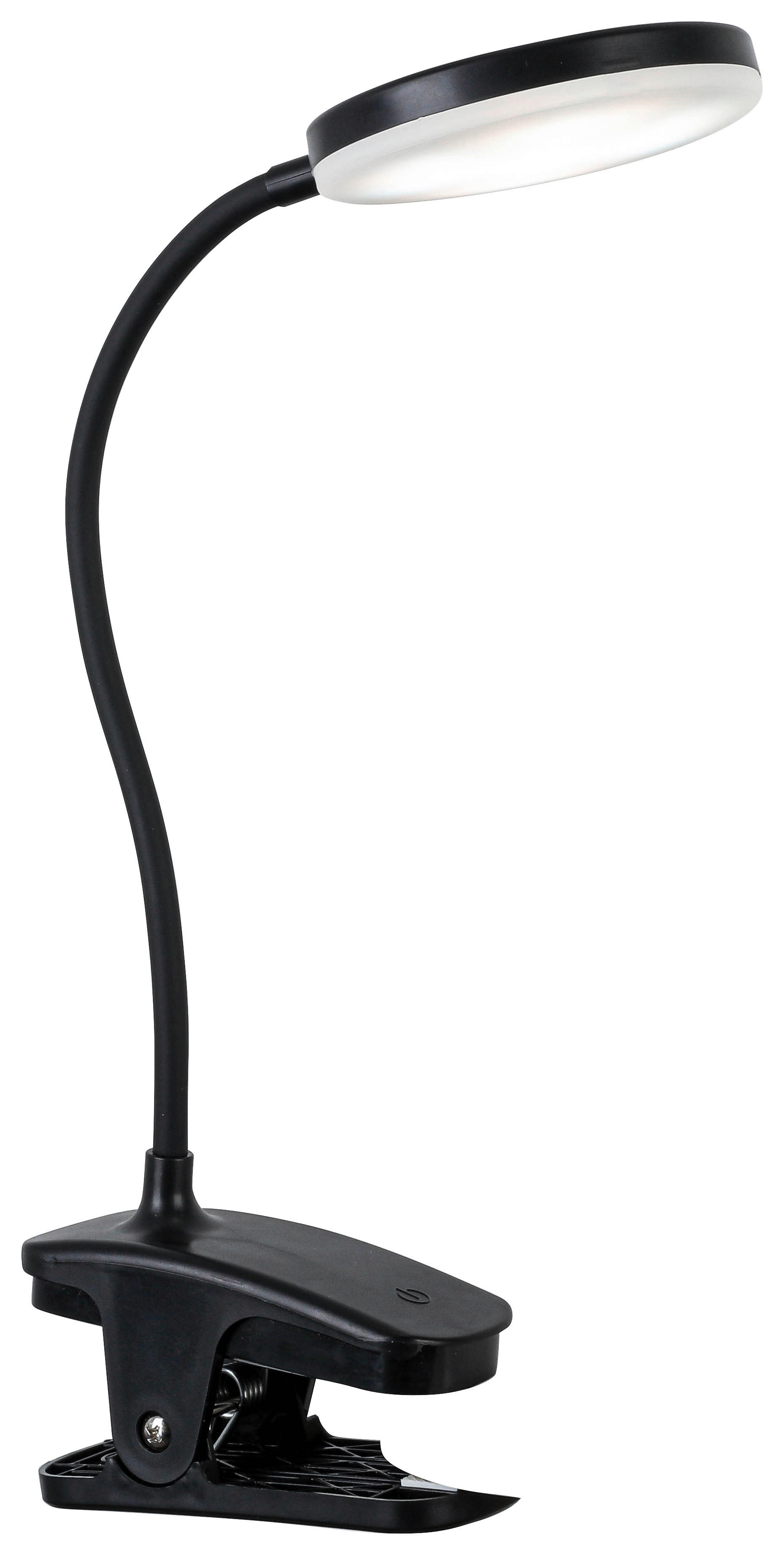 NOLO Tischleuchte schwarz Kunststoff B/H/L: ca. 6,5x52x14 cm LED-Klemmtischleuchte_Noah - schwarz (14,00/6,50/52,00cm) - NOLO