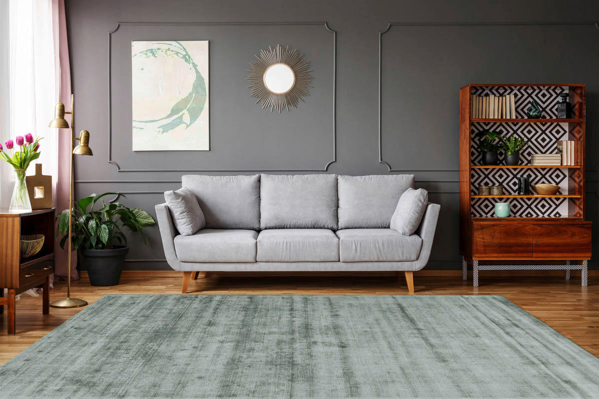 360Living Teppich Luxury mint B/L: ca. 80x150 cm Luxury - mint (80,00/150,00cm) - 360Living