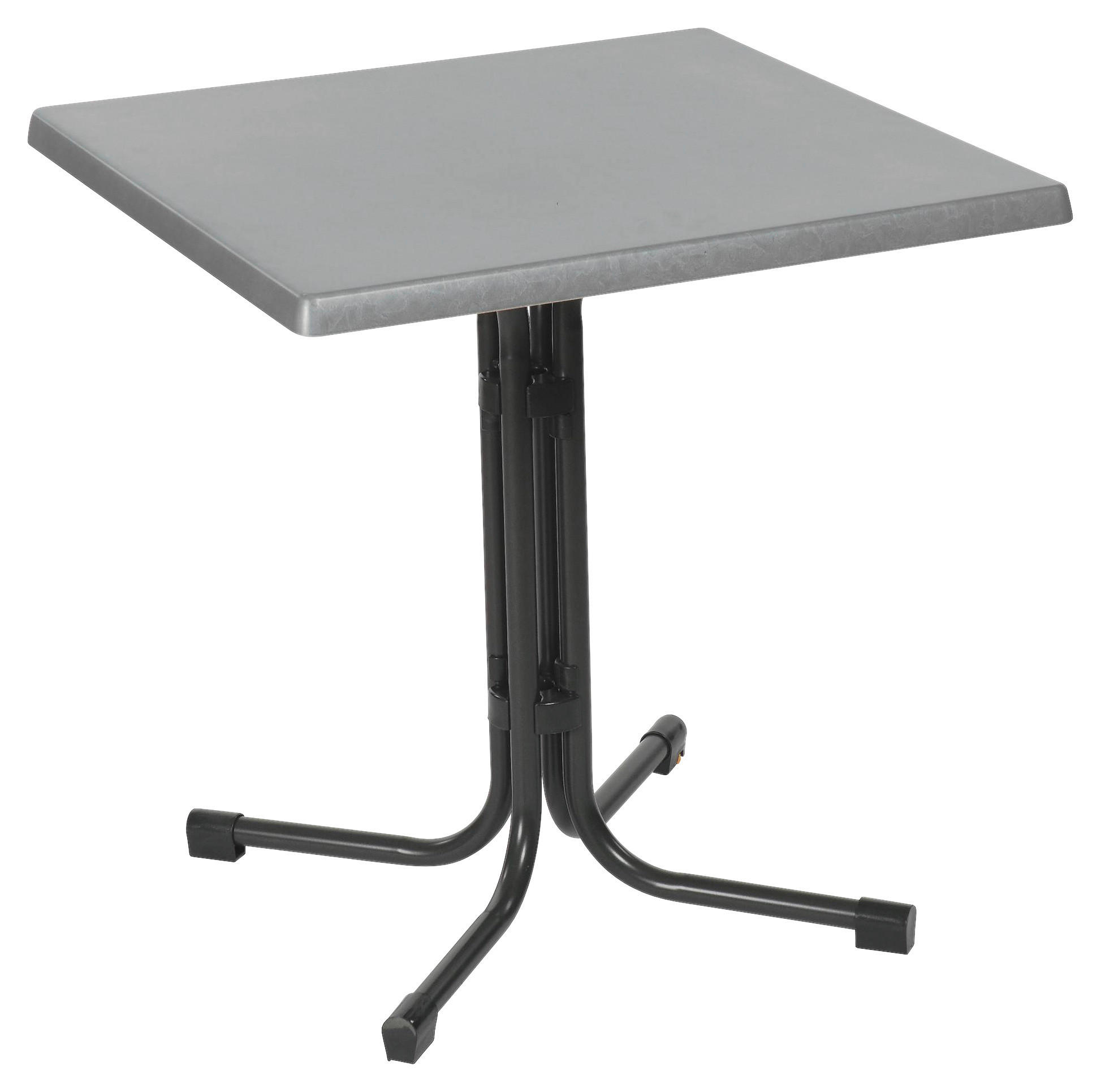 Acamp Gartentisch Piazza anthrazit Stahl B/H/L: ca. 87x72x80 cm Piazza - anthrazit (80,00/87,00/72,00cm) - Acamp