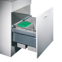 Naber Abfallsammler Coxbase1/600-3 grau Kunststoff B/H/T: ca. 60x36x40 cm Coxbase1/600-3 - grau (60,00/36,00/40,00cm) - Naber