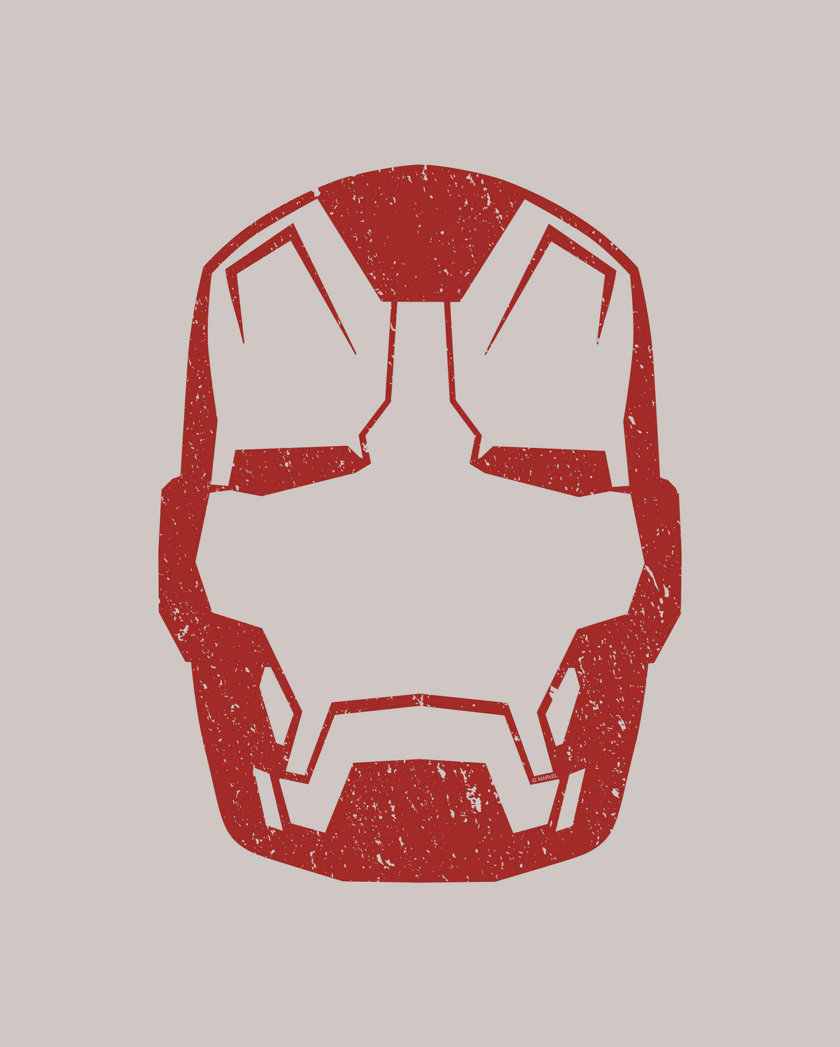 Komar Poster Iron Man Helmet MK 43 Disney B/L: ca. 40x50 cm Iron Man Helmet MK 43 - (40,00/50,00cm) - Komar