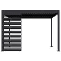 Paragon Outdoor Lamellen-Sichtschutz Grand Tuscan grau Aluminium B/H: ca. 114x234 cm Grand Tuscan - grau (114,00/234,00cm) - Paragon Outdoor