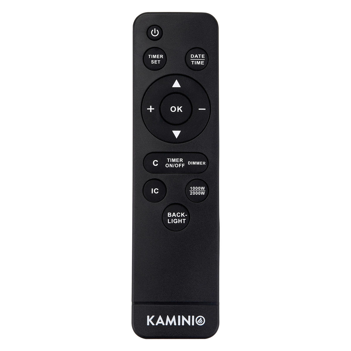 KAMINIO Elektrischer-Kamin LIZ weiß Metall B/H/T: ca. 82x41,8x21,7 cm ca. 2000 W LIZ - weiß (82,00/41,80/21,70cm) - KAMINIO