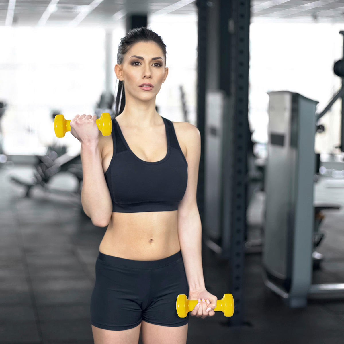 HOMCOM Hantelset bunt Eisen B/H/L: ca. 30x8x41 cm Hantelset - bunt (41,00/30,00/8,00cm) - HOMCOM