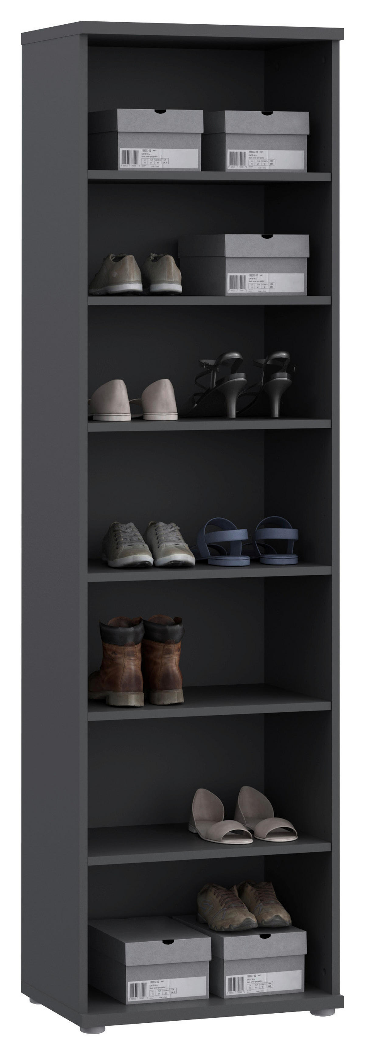 Mehrzweckschrank  anthrazit B/H/T: ca. 50x179x35 cm Jet_Mehrzweckschrank MS165-U27S - anthrazit (50,00/179,00/35,00cm)