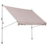 Klemm-Markise beige B/H/L: ca. 300x280x150 cm Klemmmarkise - beige (150,00/300,00/280,00cm) - Outsunny