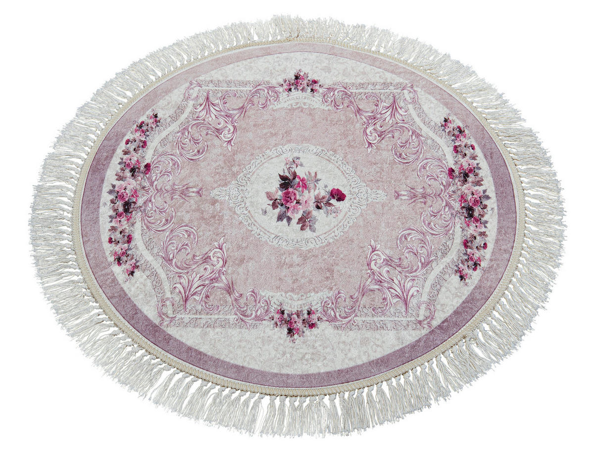 Druckteppich Sunshine rosa D: ca. 67 cm Sunshine - rosa (67,00cm)