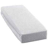Frottee Spannbetttuch Spannbetttuch-Frottee 180x200cm - weiß (180,00/200,00cm) - Sensation