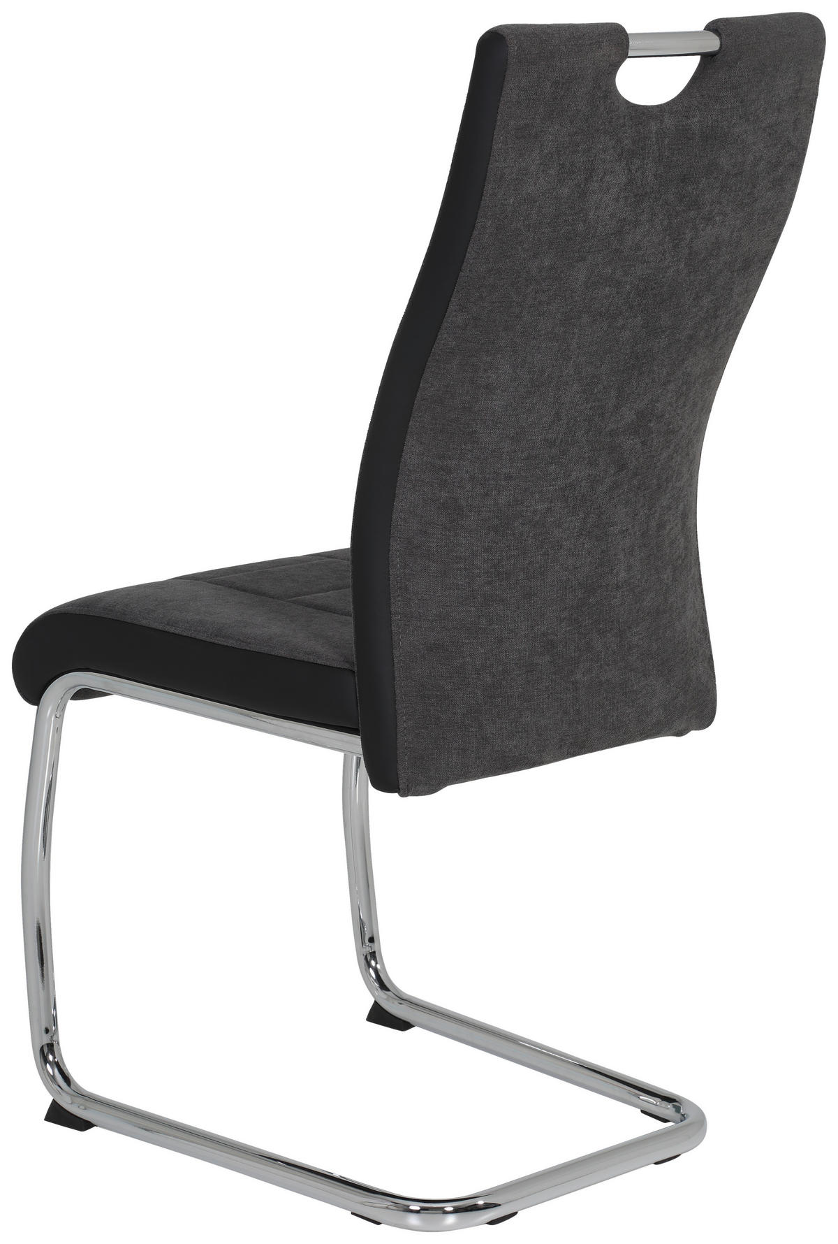 Schwingstuhl Alina S anthrazit Kunstleder Metall B/H/T: ca. 43x98x59 cm Alina S - anthrazit (43,00/98,00/59,00cm) - Hela