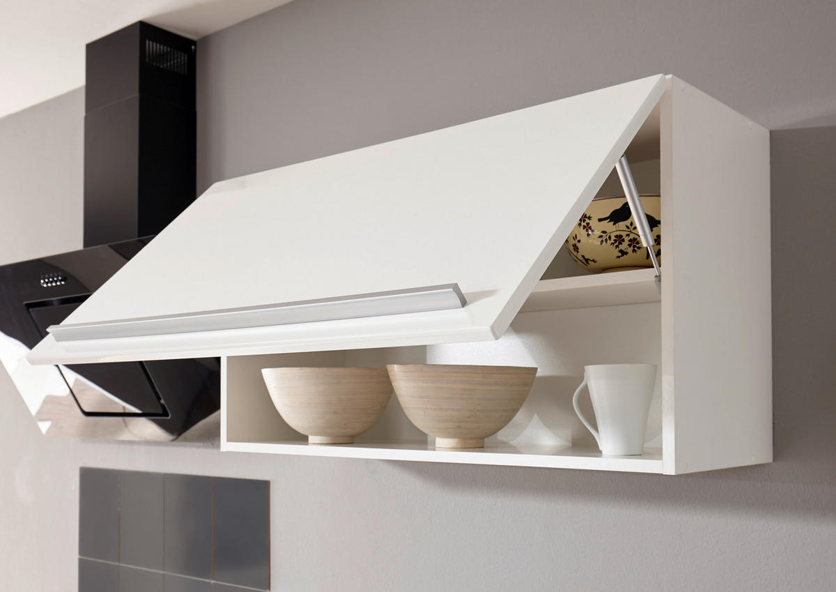 Respekta Doppelblock Premium weiß hochglänzend B/H/T: ca. 290x200x60 cm Premium - weiß (290,00/200,00/60,00cm) - Respekta