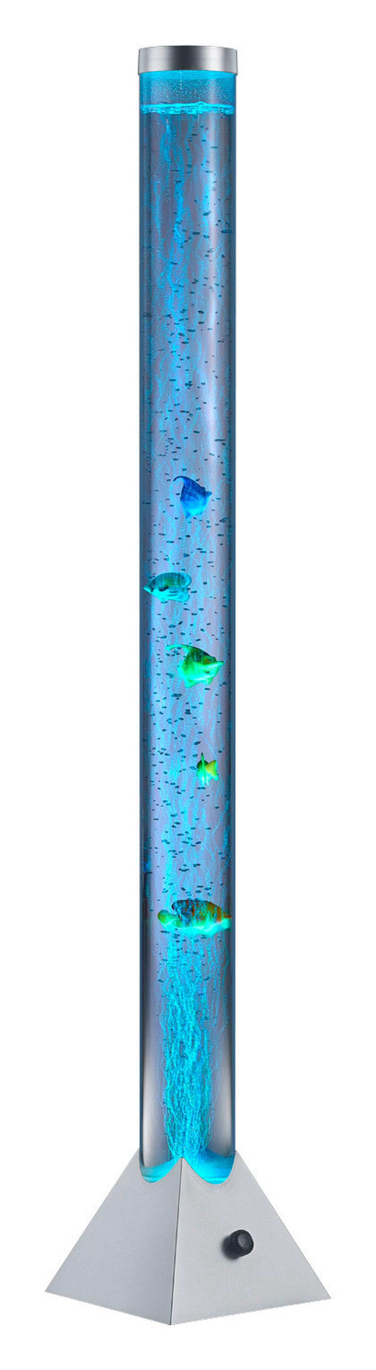 Reality Wassersprudelsäule R5073-47 transparent silber Kunststoff B/H/T/D: ca. 21x130x21x10 cm Wassersprudelsäule_Motion - transparent/silber (21,00/130,00/21,00cm) - Reality