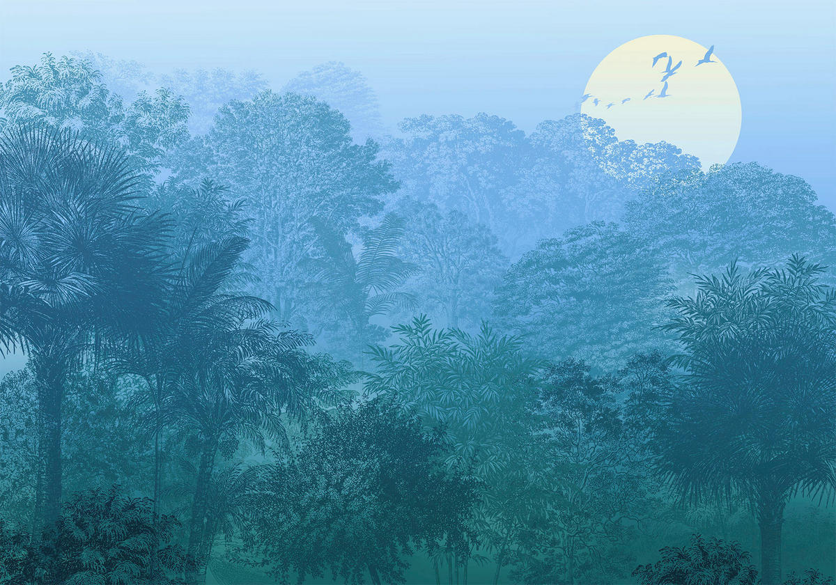 Komar Fototapete Deep in the Jungle B/L: ca. 400x280 cm Deep in the Jungle - (400,00/280,00cm) - Komar
